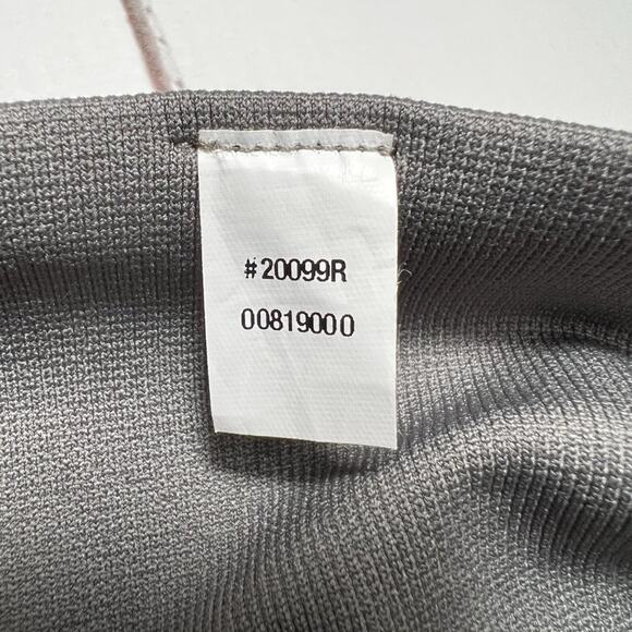 SPANX Look At Me Now Seamless Cropped Legging SIZE L Gray Camo Yoga Pants - Picture 6 of 14